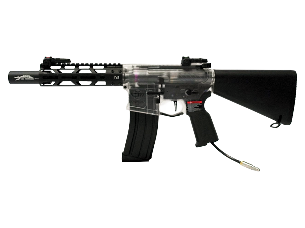 CM16 SR Style Polymer Receiver Set (Transparent)