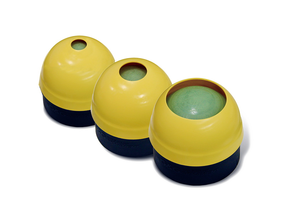 4cm Crown for M.E.T.  - Yellow