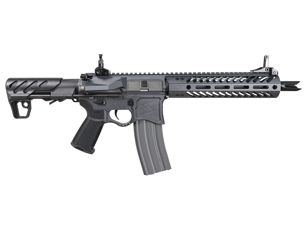 EMG Seekins Precision SBR8 Grey with 9" Rail