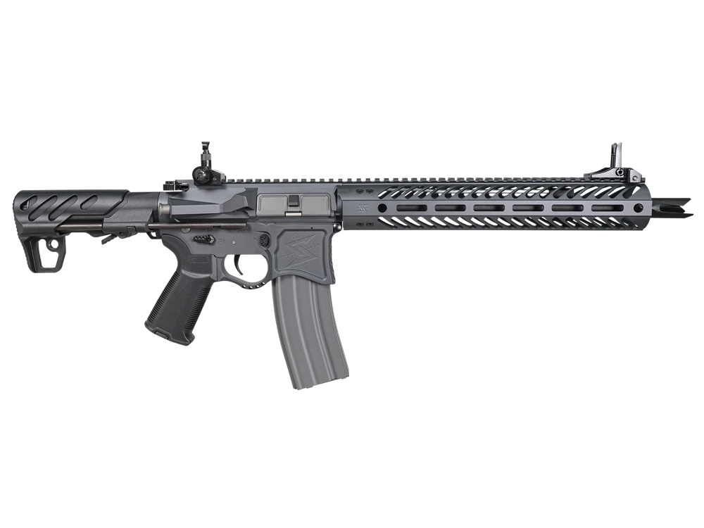 EMG Seekins Precision SBR8 Grey with 12" Rail