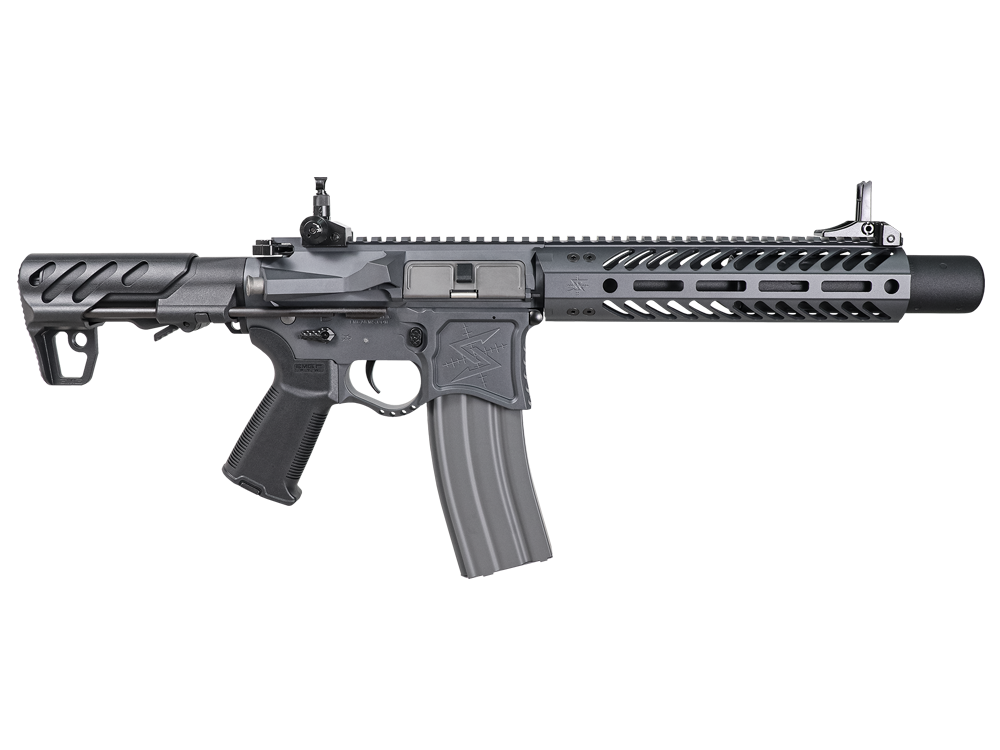 SBR8 Grey 9" Rail with Mock Suppressor