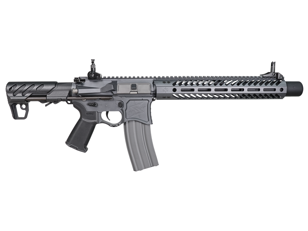 SBR8 Grey 12" Rail with Mock Suppressor