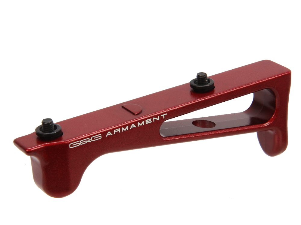 45 degree Grip for KeyMod rail system (Red)
