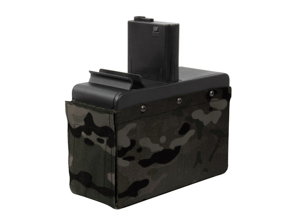 CM16 LMG Dark Camo Box Magazine 2500R (Excl. Battery)