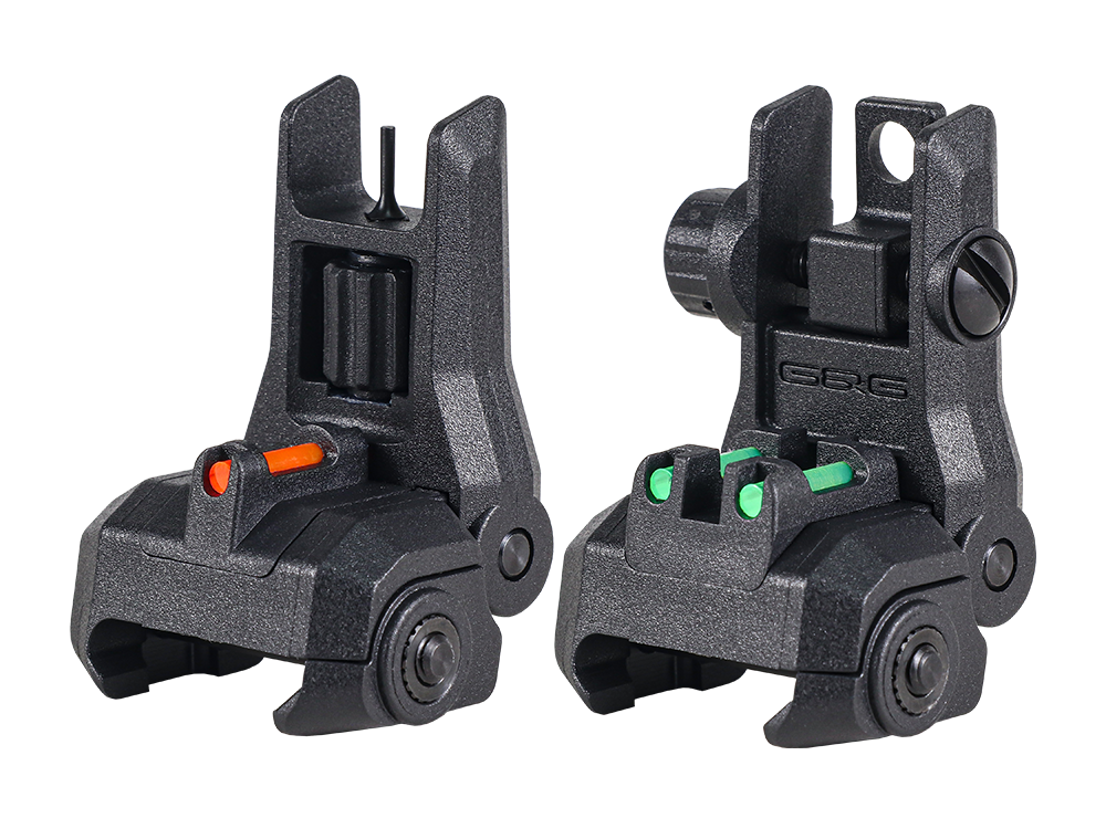Dual-Profile Fiber Optic Flip-up Sight
