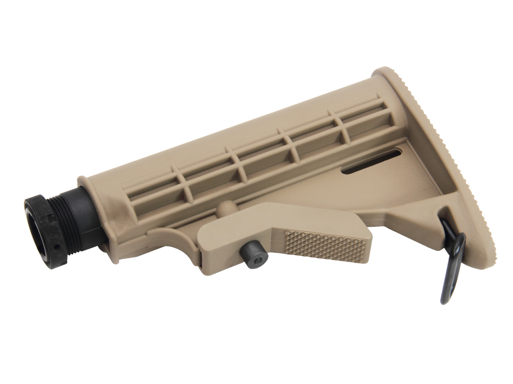 Retractable Stock (6 POSITION)-Desert Tan