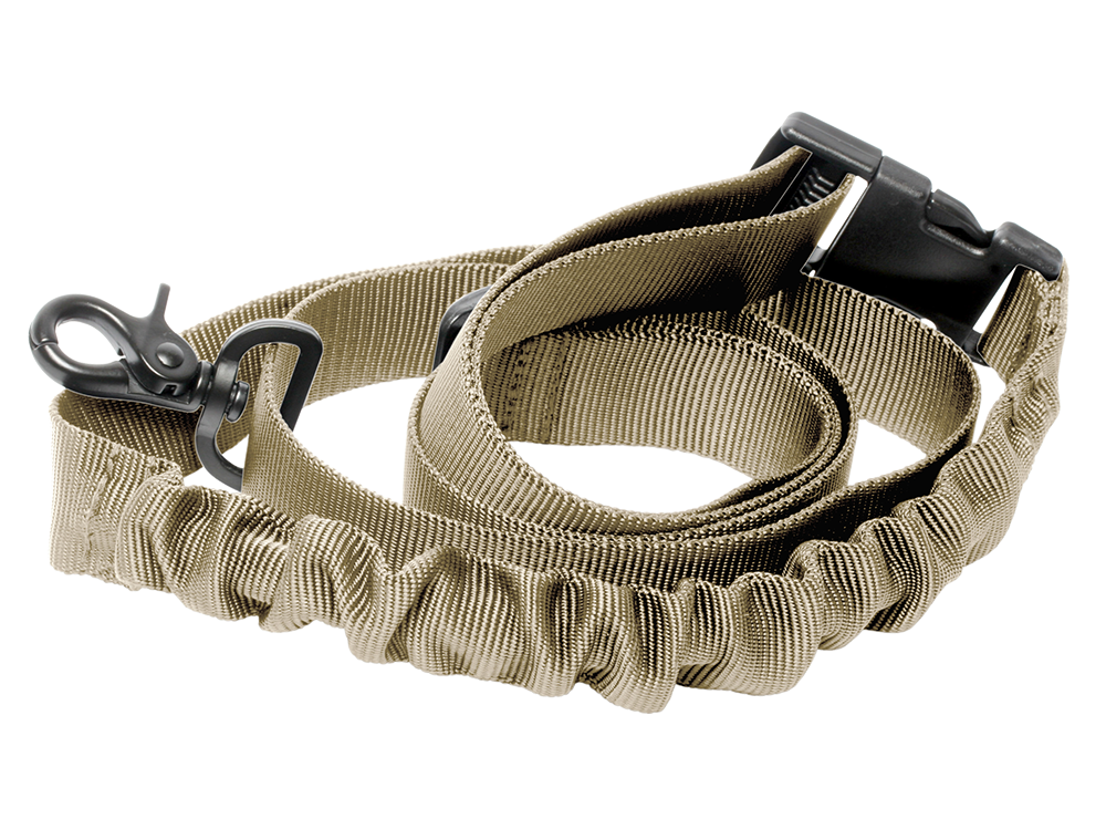 Single Point Bungee Rifle Sling - Desert Tan