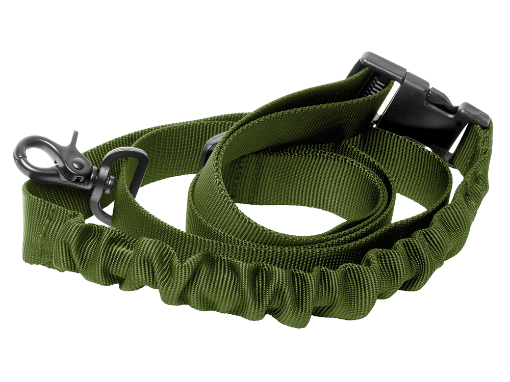 Single Point Bungee Rifle Sling - OD Green