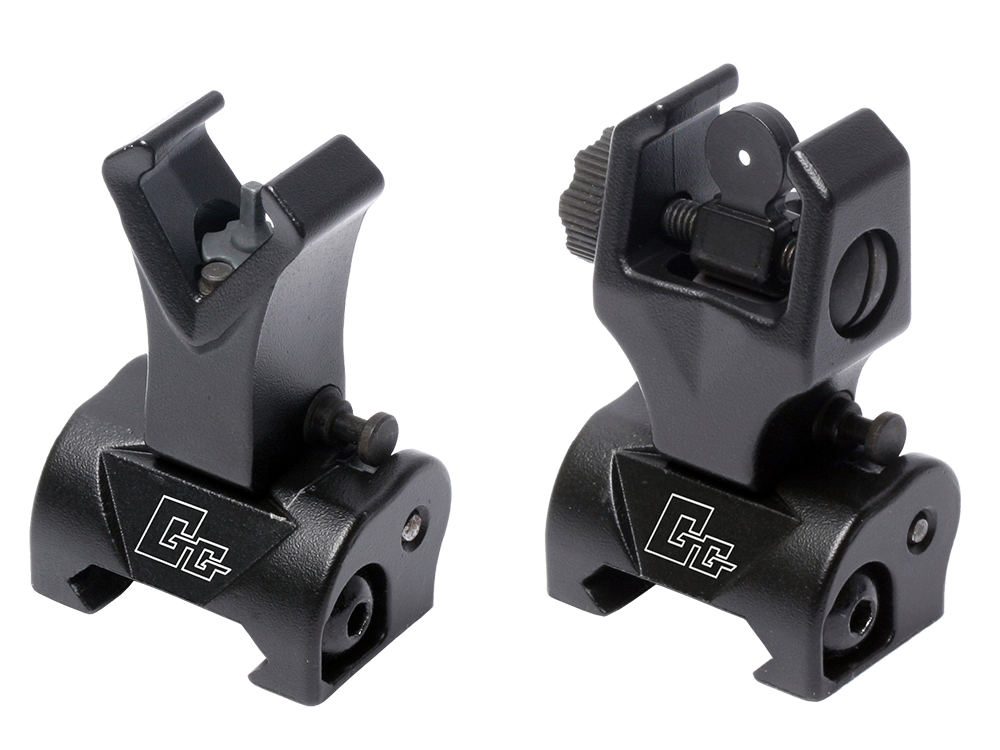 Flip-up Front Sight and Rear Sight for M16 series - Black