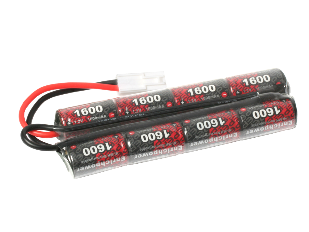 Ni-MH 9.6V 1600mAh Nunchuck Type