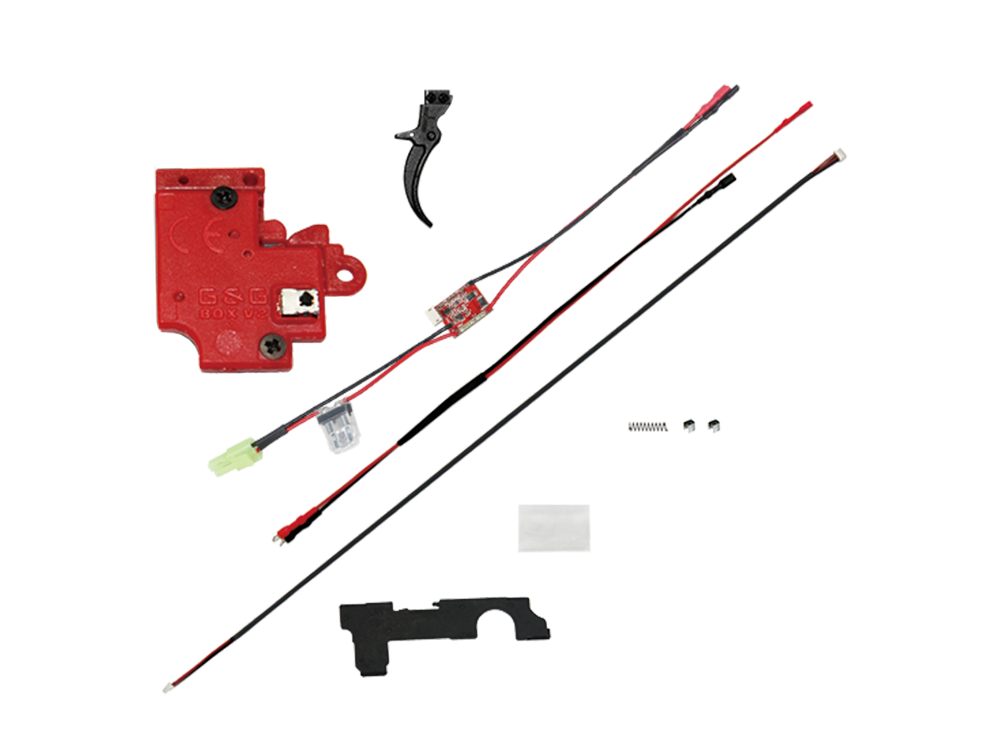 ETU 2.0 and Mosfet 4.0 + Regular Trigger for Ver.II Gearbox (Rear Wire)