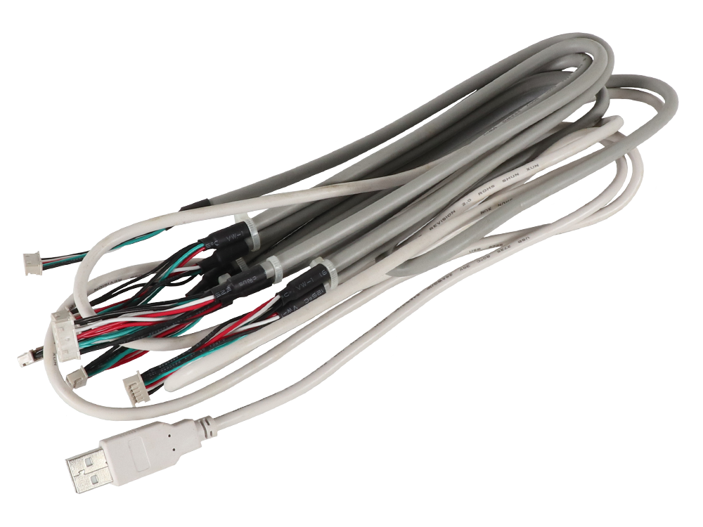 Six-connector USB power cable for M.E.T. (2.2M)