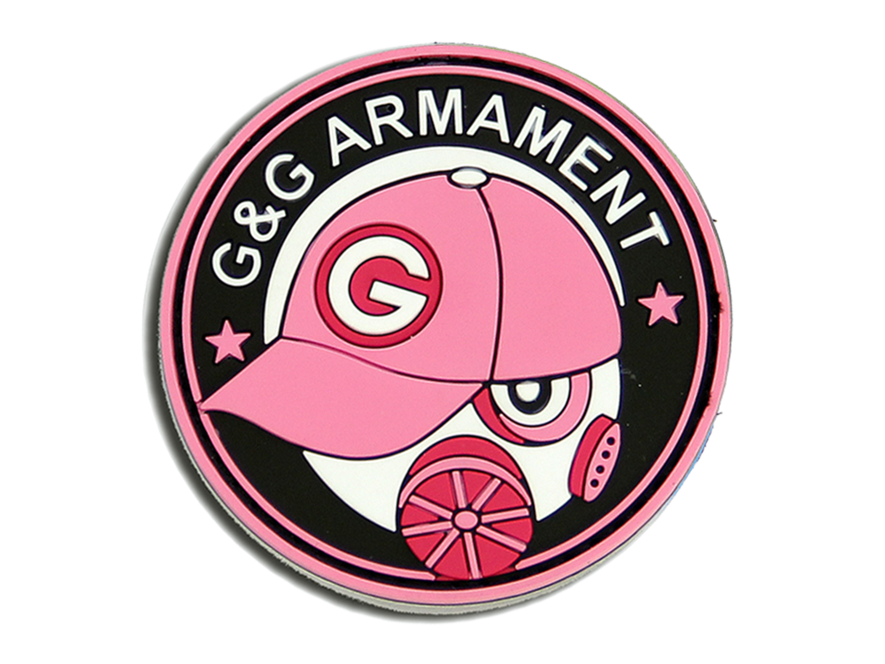 Discover the G&G PVC Patch in Pink, a standout accessory for airsoft ...