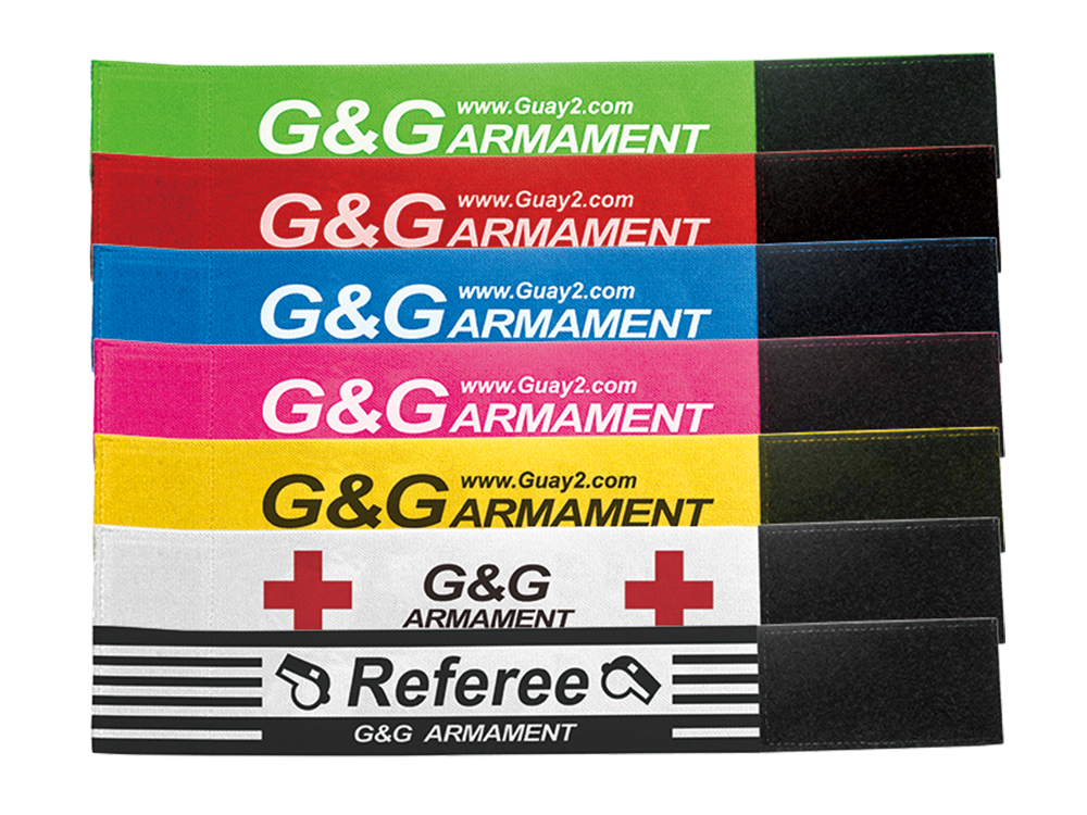 Team Armband for Referee (6 Pack - Black & White)