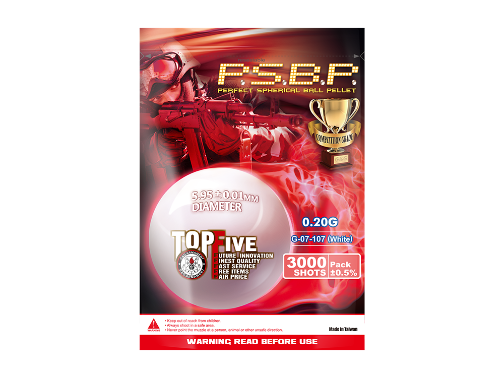 Perfect BB 0.2g 3000R (White)