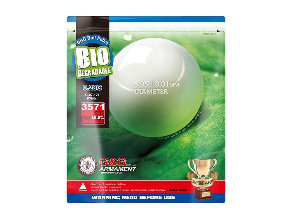 Bio BB 0.28g 1kg/Pack - Aluminum Foil