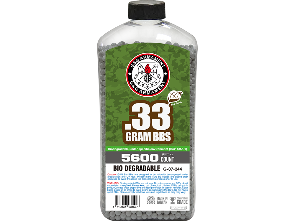 Bio BB 0.33g (Boîte/5600 Billes) (Gris)