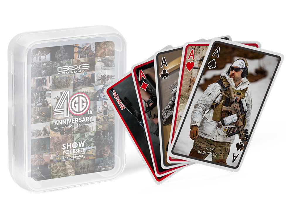 G&G 40th Annivresary Playing cards