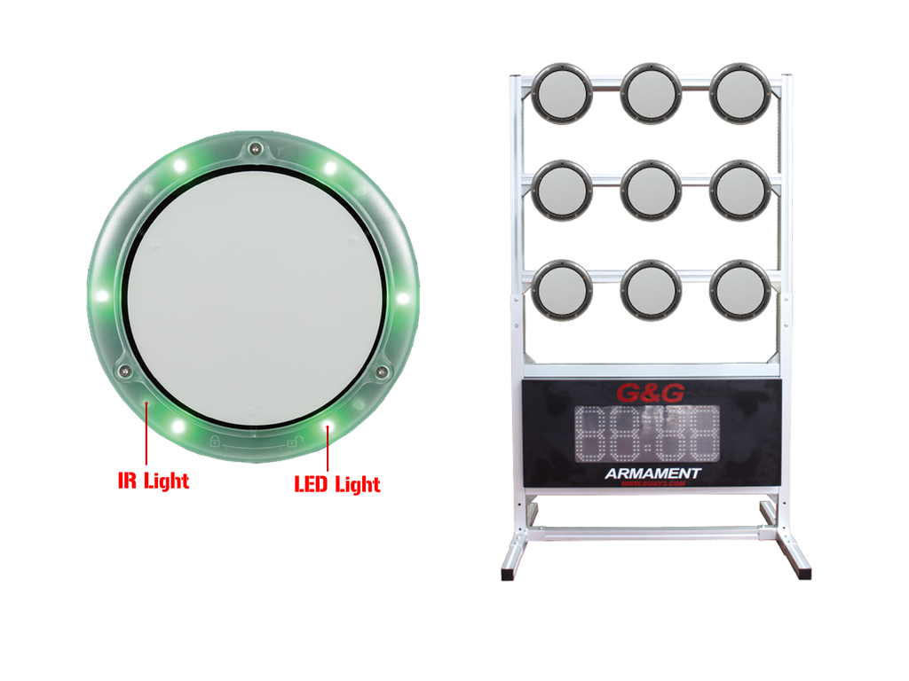 3X3 Electronic Training Target (IR E.T.T) (Timer Included)