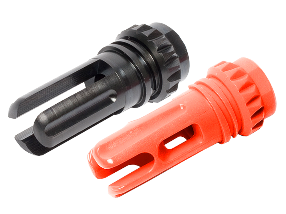 3 Prong Steel Mock Flash Suppressor (14mm CCW)