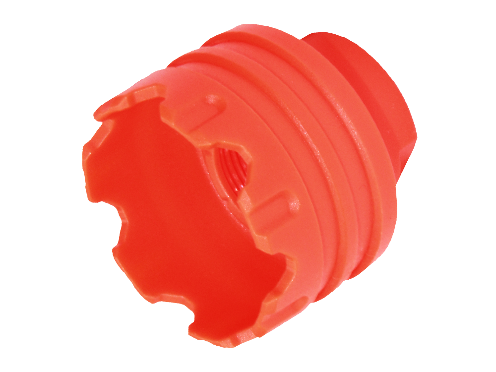 G&G Battle Wheel Plastic Amplifier - Orange (14mm CCW)