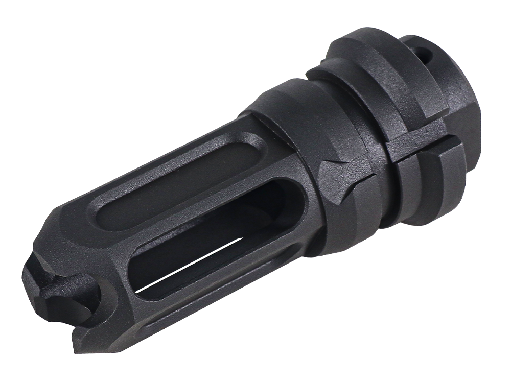 S-Series TYPE 9 Steel Flash hider - Black (14mm CCW)