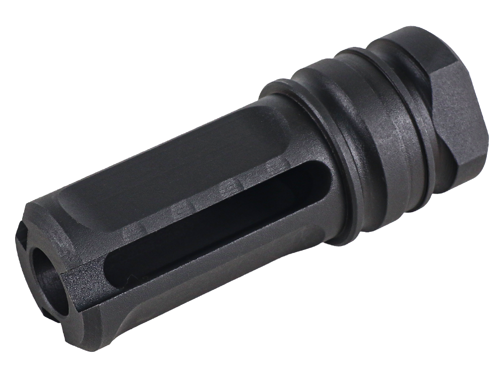 S-Series TYPE 12 Steel Flash hider - Black (14mm CCW)