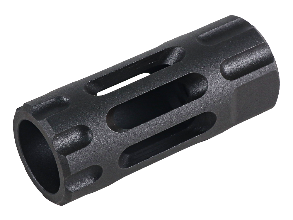 S-Series TYPE 13 Steel Flash hider - Black (14mm CCW)