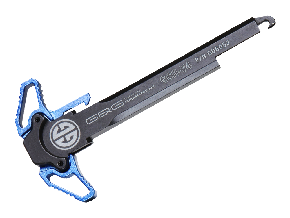 GCH-V4 Ambidextrous Charging Handle "Raptor" Style for GR16 - Blue