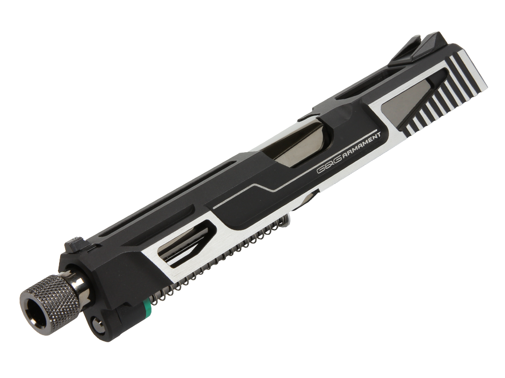 GTP9 CNC Aluminum Slide Kit (Black/Silver)