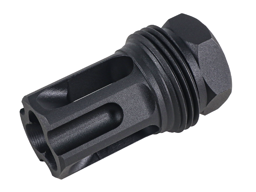 S-Series TYPE 10 Steel Flash hider - Black (14mm CCW)