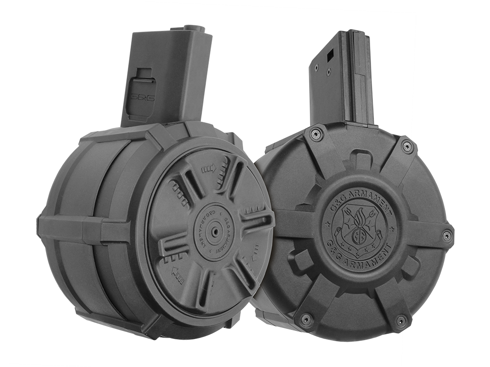 2300R Drum Mag for M4/M16 by G&G Armament - Enhance your airsoft