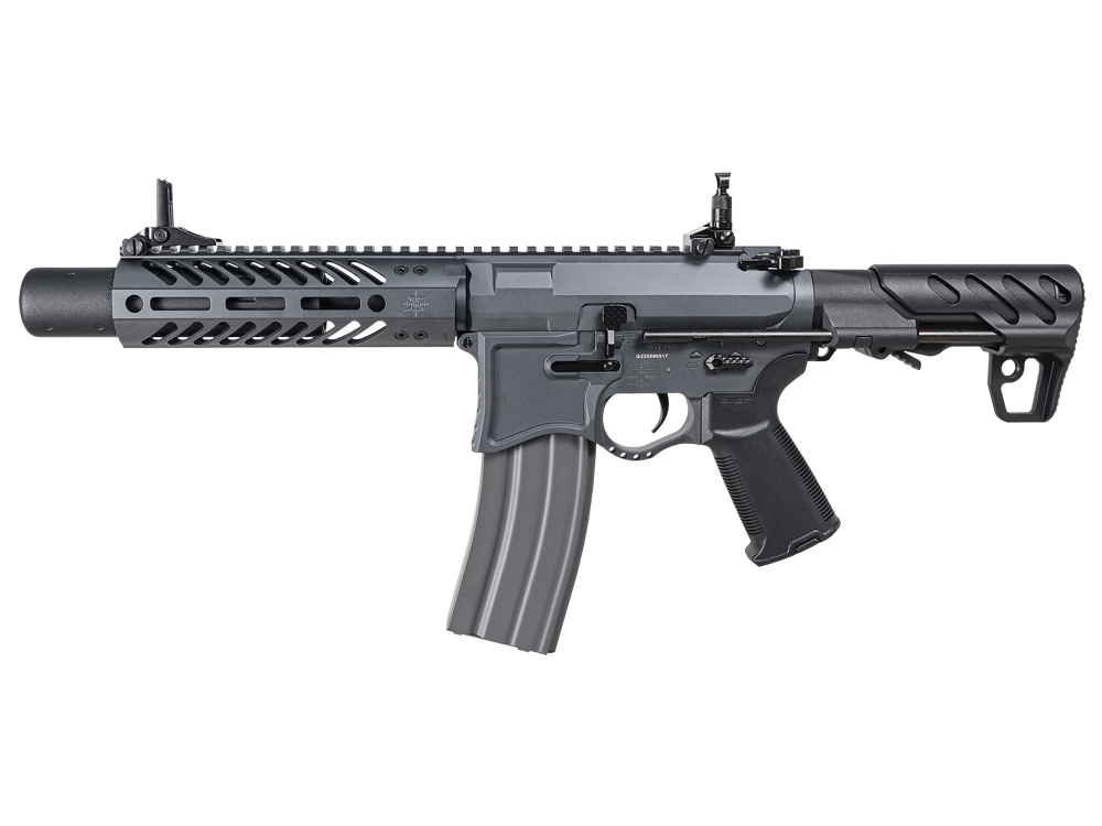 SBR8 Grey 7" Rail with Mock Suppressor