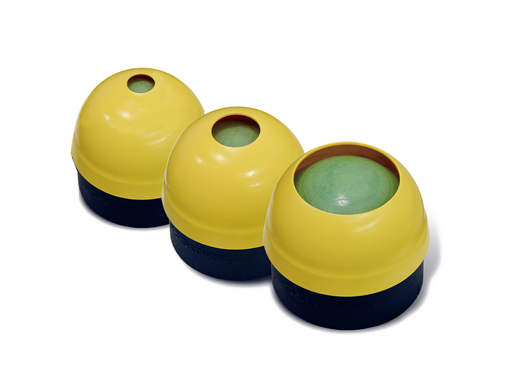 4cm Crown for M.E.T.  - Yellow