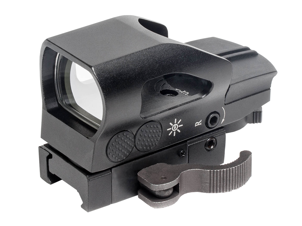 Q.D. Red Green Dot Scope 4 Reticle Sight 