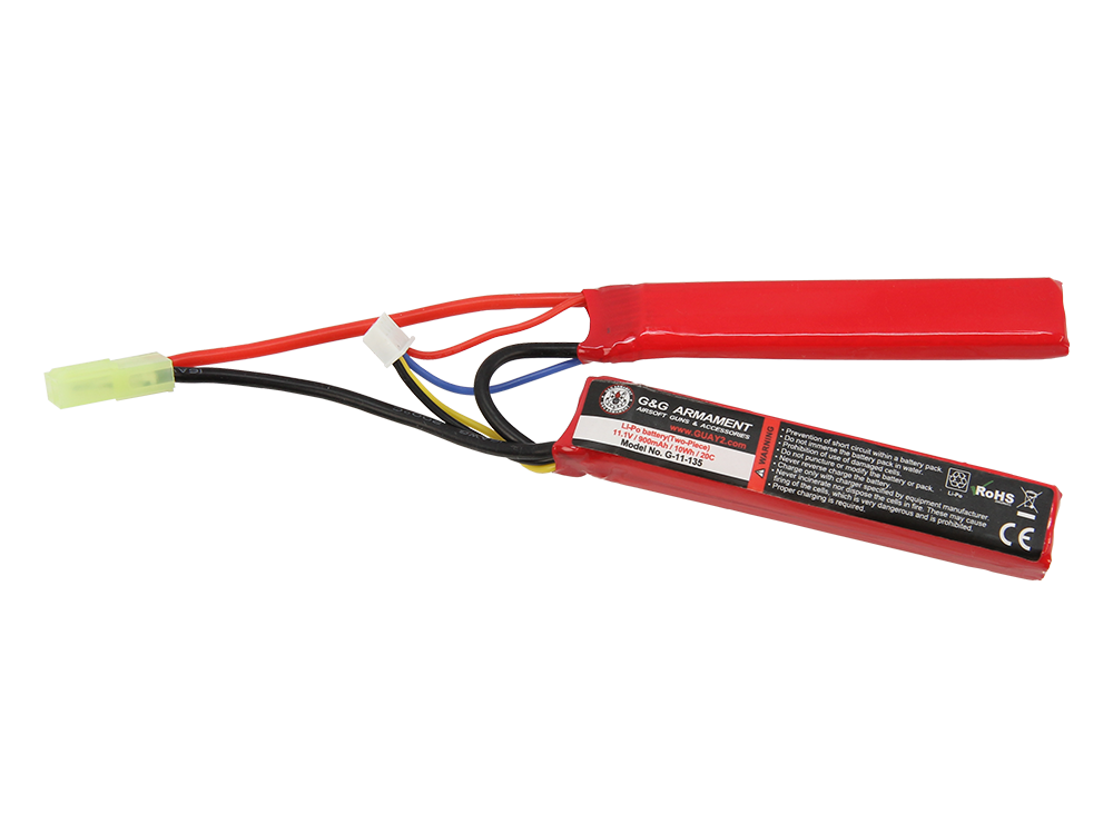11.1V 900mAh 20C Li-Po battery (Two-Piece)