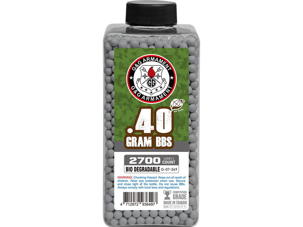 Bio BB 0.4g (Can/2700 Pellets) (Grey)