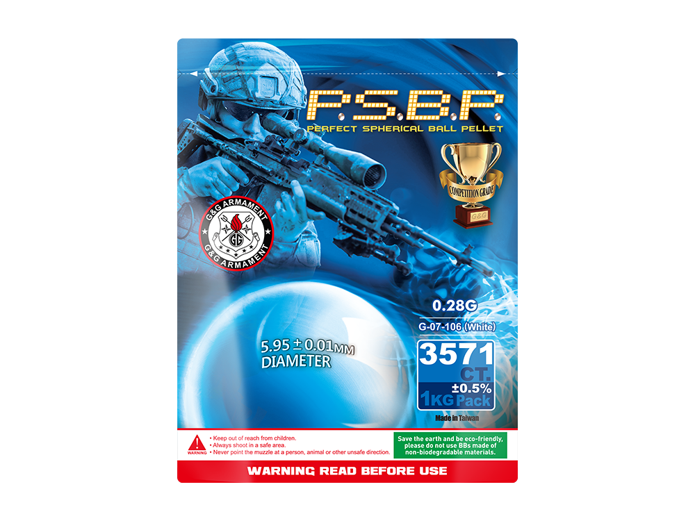 Perfect BB 0.28g 1kg/Pack (White)