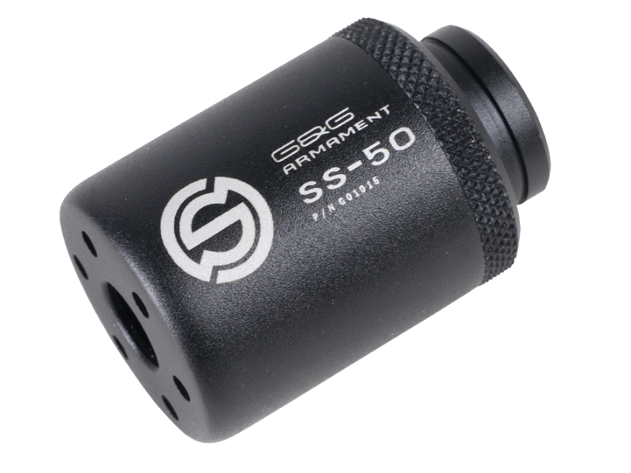 SS-50 Mock Suppressor-Black (14mm CW)