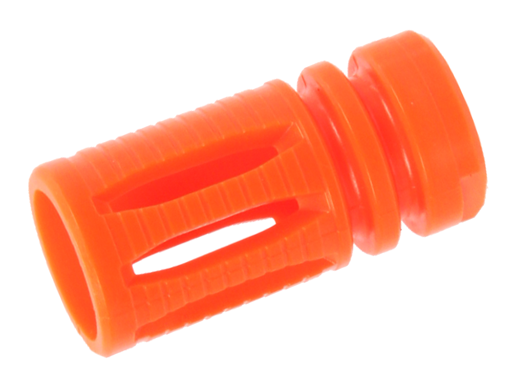 Plastic Mock Flash Suppressor for GR16 - Orange (14mm CCW)