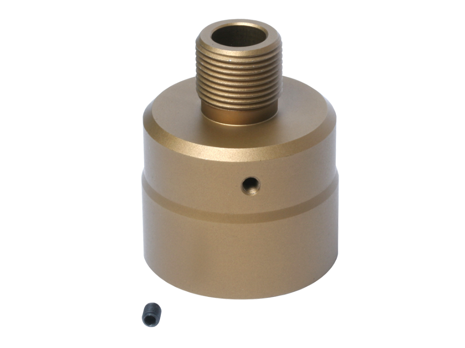 Mock Suppressor Adaptor for MP9 - Desert Tan (14mm CCW)
