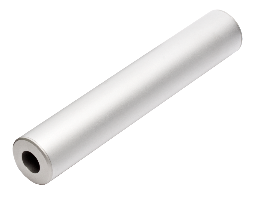 Mock Suppressor for  KWA Kriss Vector- Silver  (16mm CW)