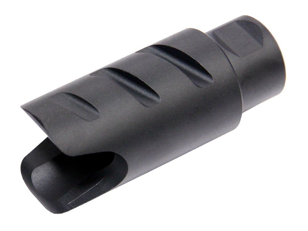 G&G Metal Amplifier Flash Hider - Black (14mmCCW)