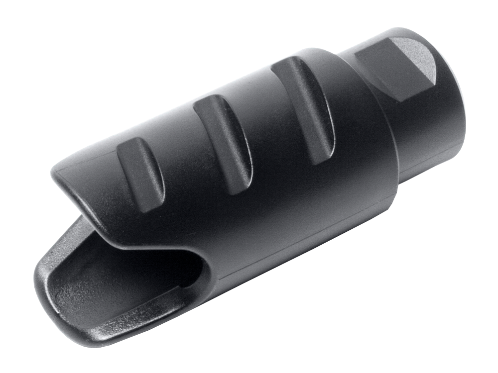 G&G Plastic Amplifier Flash Hider - Black (14mm CCW)