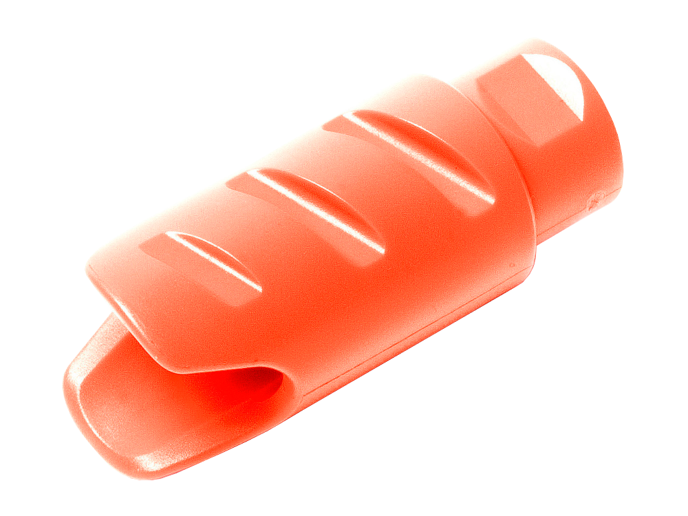G&G Plastic Amplifier Flash Hider - Orange (14mm CCW)