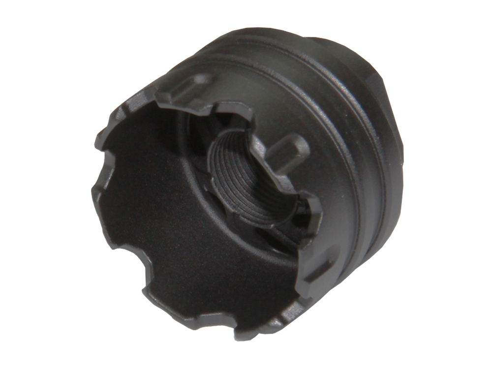 G&G Battle Wheel Metal Amplifier - Black (14mm CCW)