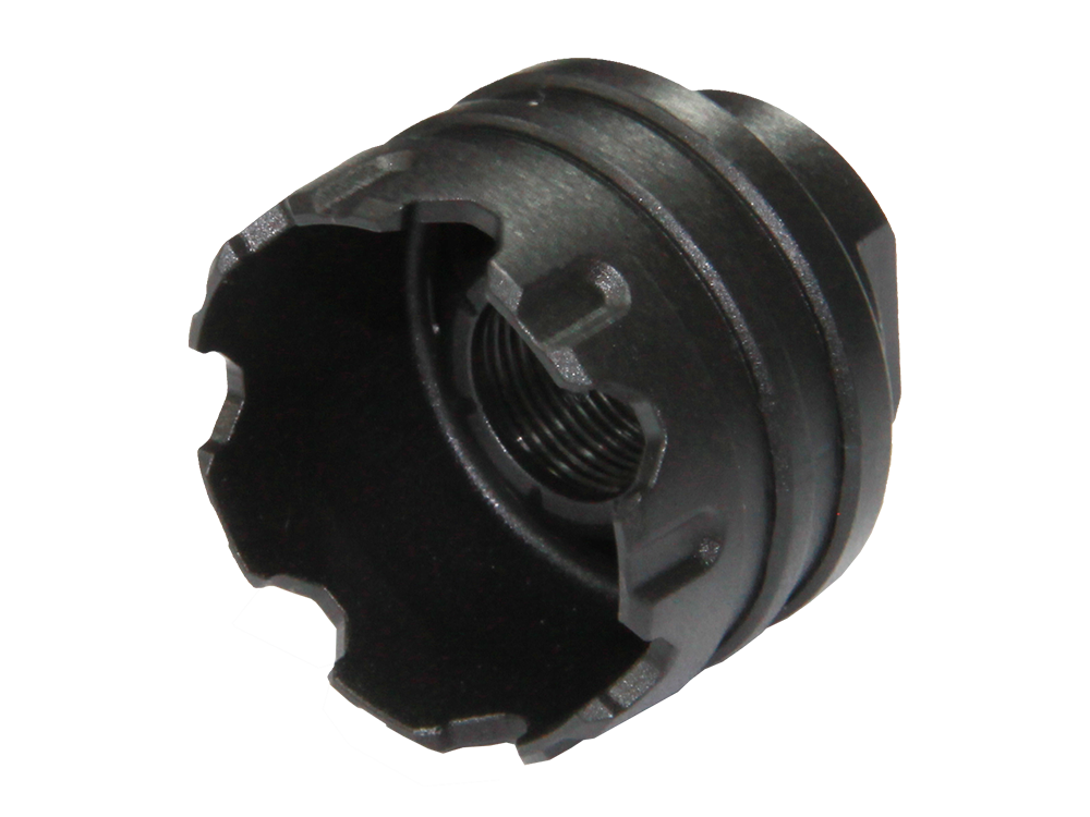 G&G Battle Wheel Plastic Amplifier - Black (14mm CCW)