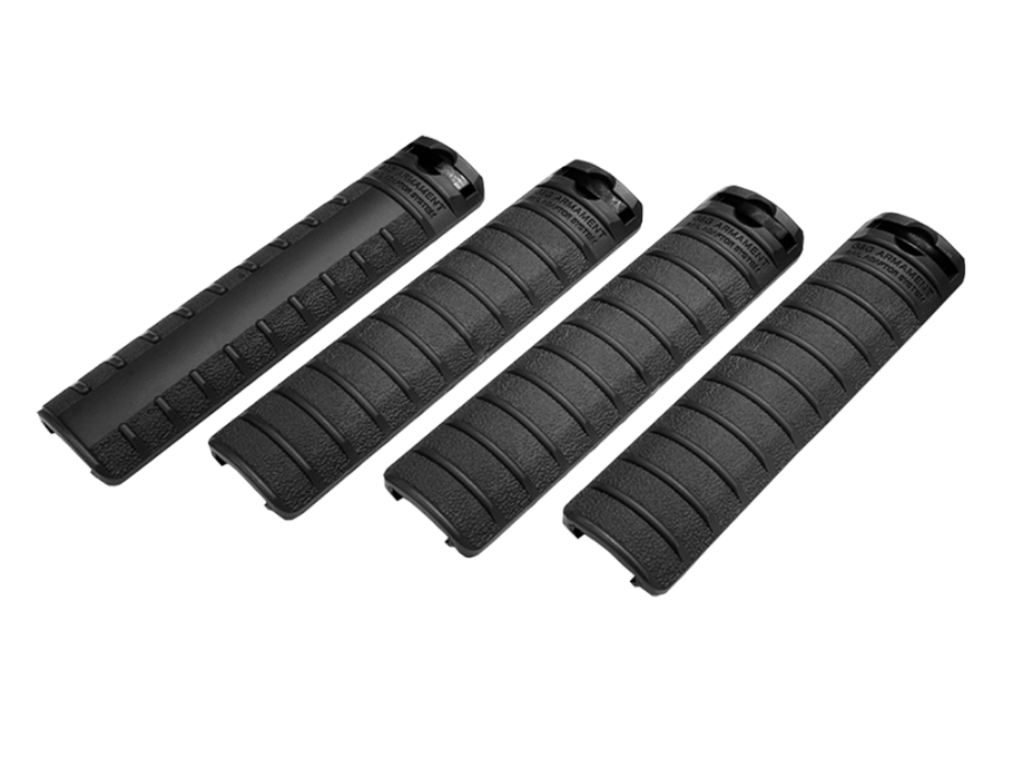 Handguard Panel SET - Black (4 Panels per set)