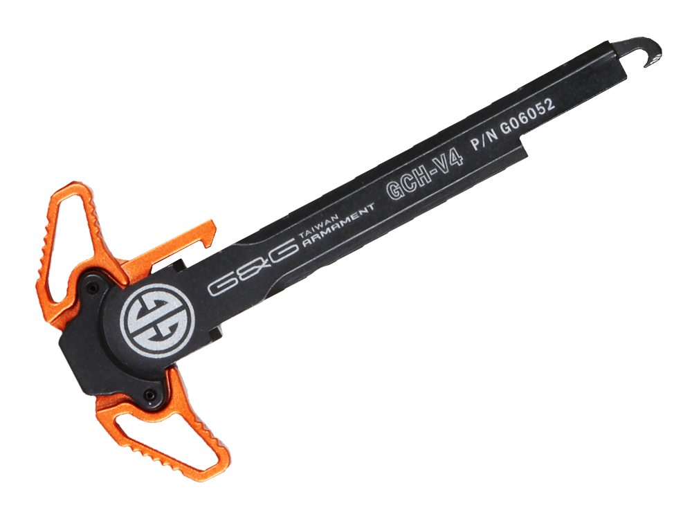 GCH-V4 Ambidextrous Charging Handle "Raptor" Style for GR16 - Orange