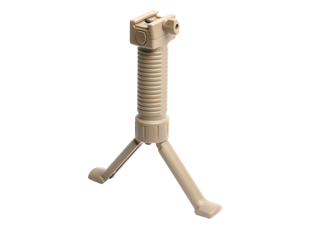 GK16 Bipod Grip-Desert Tan (20mm Rail Used)